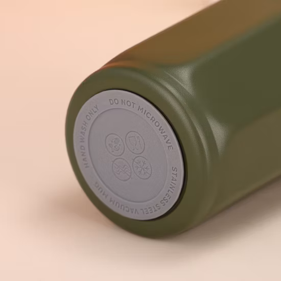 750 ml einwandige, vakuumisolierte Reiseflasche aus Edelstahl, Thermoskanne, Lebensmittel-Isolierflasche, Tasse, Becher mit Deckel
